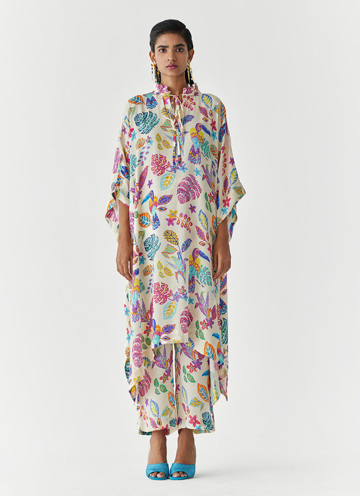 Picture of AMAZON KIMONO KURTA and PANTS CO-ORD