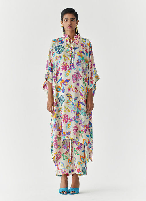 Picture of AMAZON KIMONO KURTA and PANTS CO-ORD