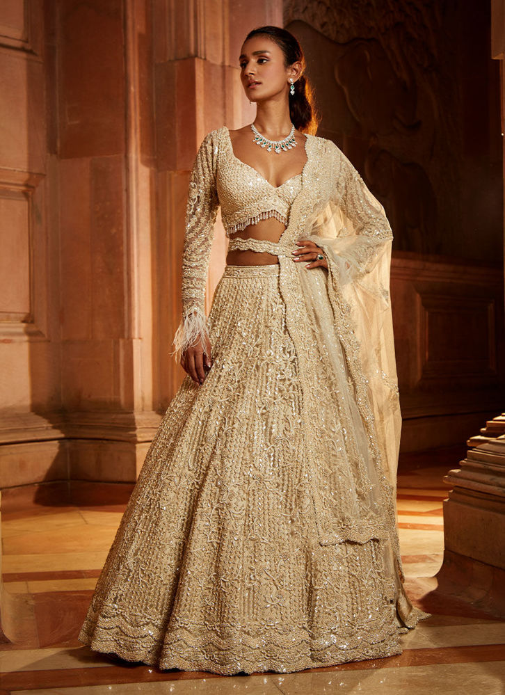 Picture of Ivory Lehenga Choli