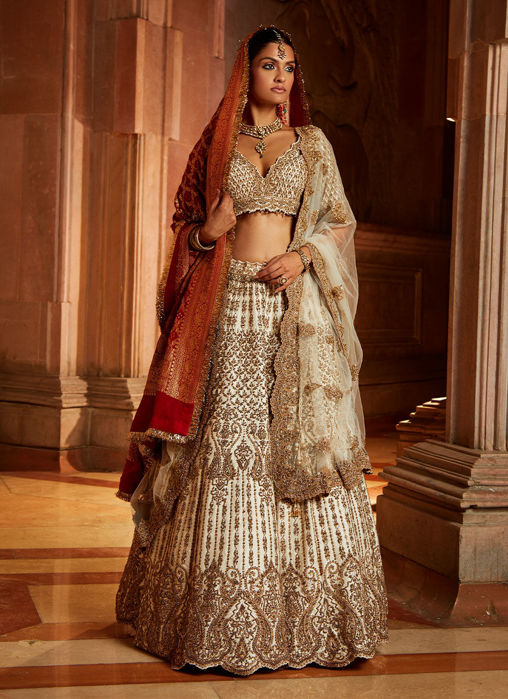 Picture of Ivory Lehenga Choli Set