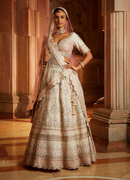 Picture of Ivory Lehenga Choli