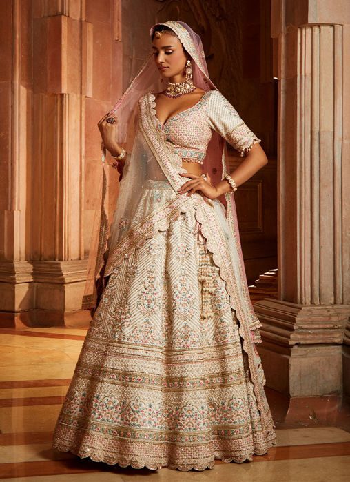 Ivory Lehenga Choli