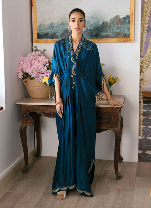 Picture of Nami Teal Kaftan