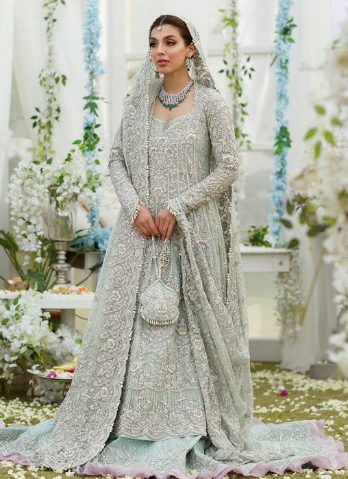 Celina Aqua Trailled Bridal