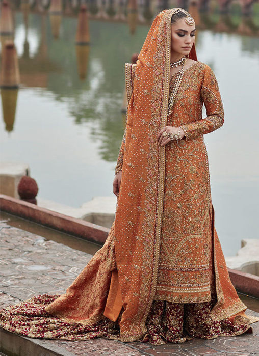 Shalimar Burnt Orange Bridal