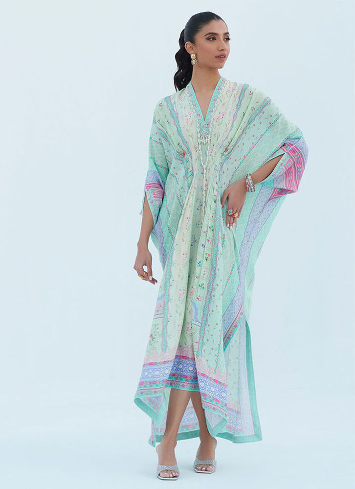 Picture of Allison Aqua Kaftan
