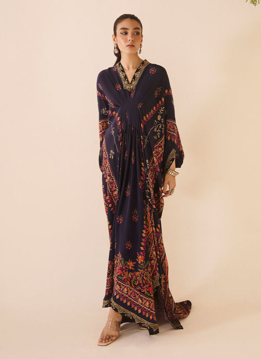 Ziva Navy Kaftan