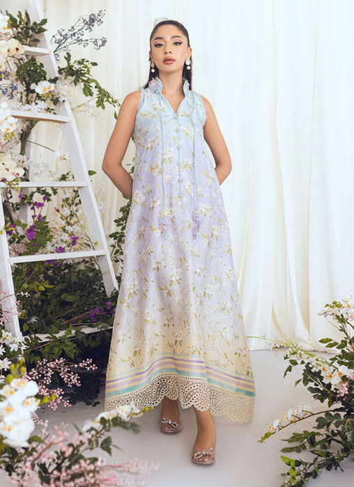 Lisa Ombre Silk Shirt