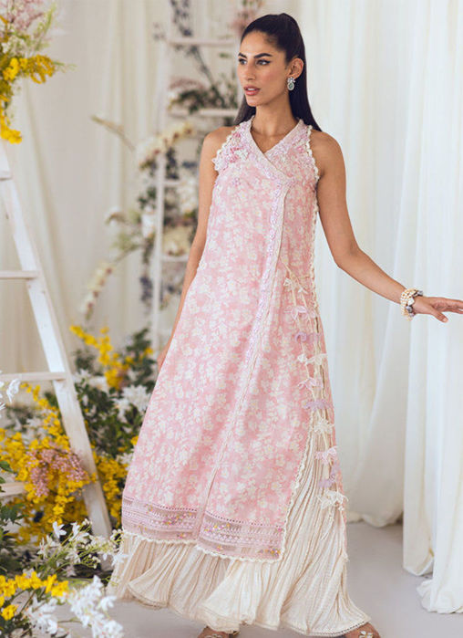 Nesta Blush Silk Shirt