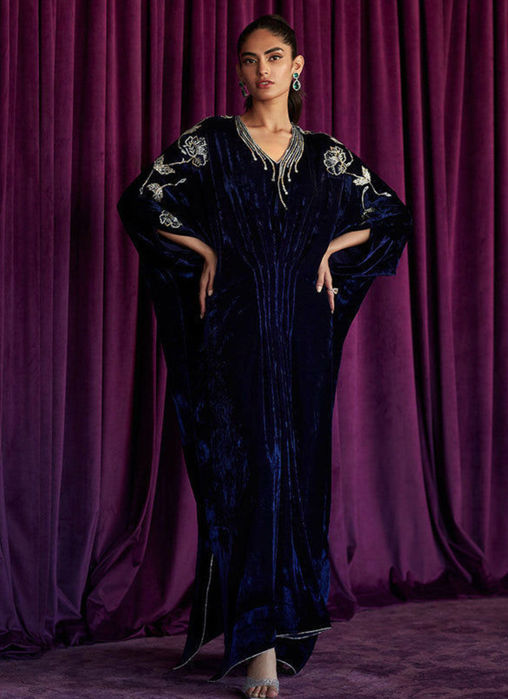 Picture of Nicole Navy Kaftan
