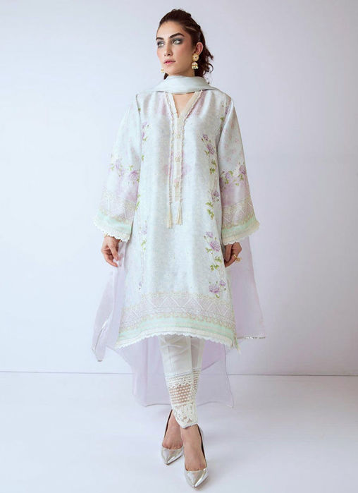 Picture of Firozeh Luxe Raw Silk Shirt And Dupatta