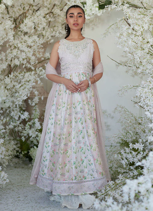 Picture of Neenee Pink Kalidaar and Dupatta