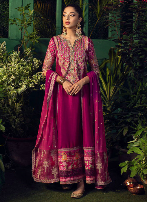 Picture of Marjaan Purple kalidaar with slits