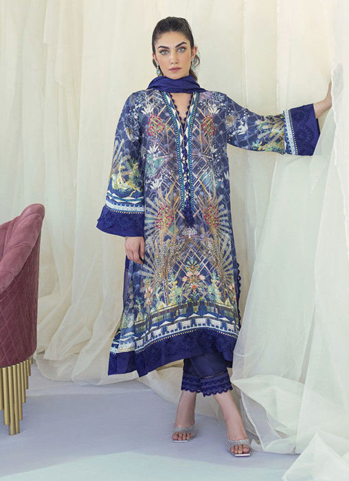 Picture of Frida Silk Shirt and Dupatta