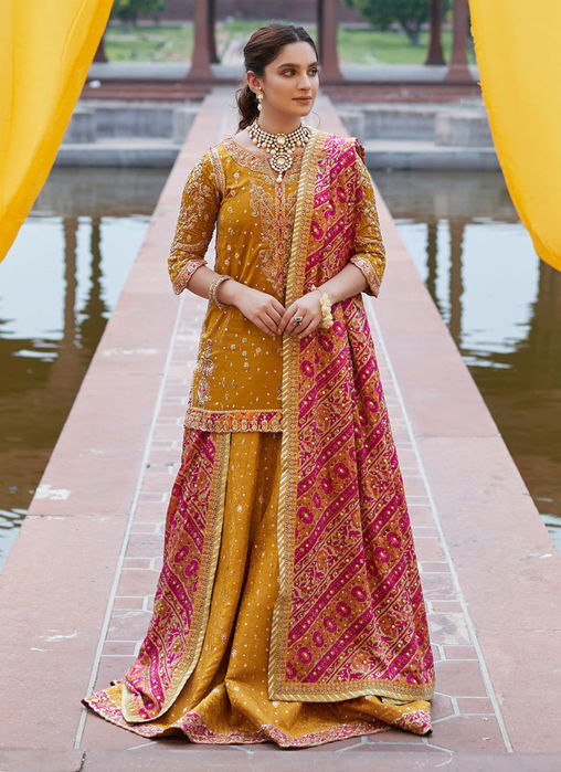 Picture of Areesha Mustard Shirt Dhaka