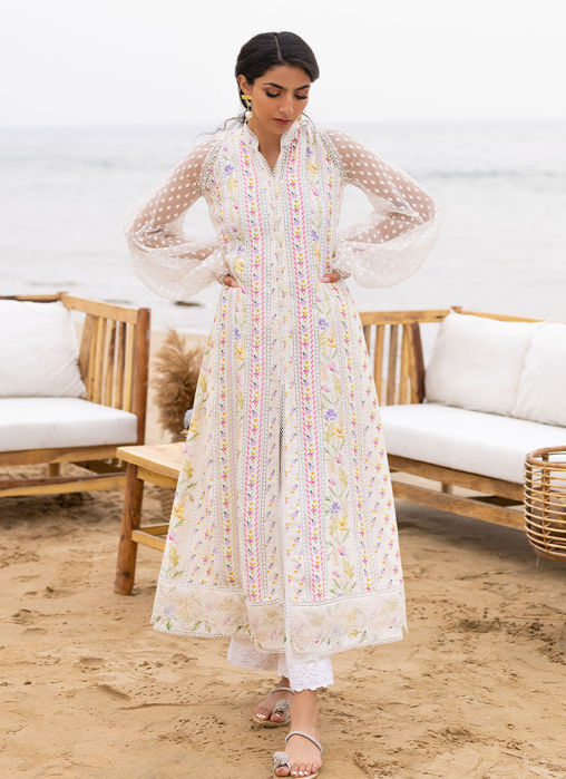 Picture of Nixie Ivory Floral Shirt