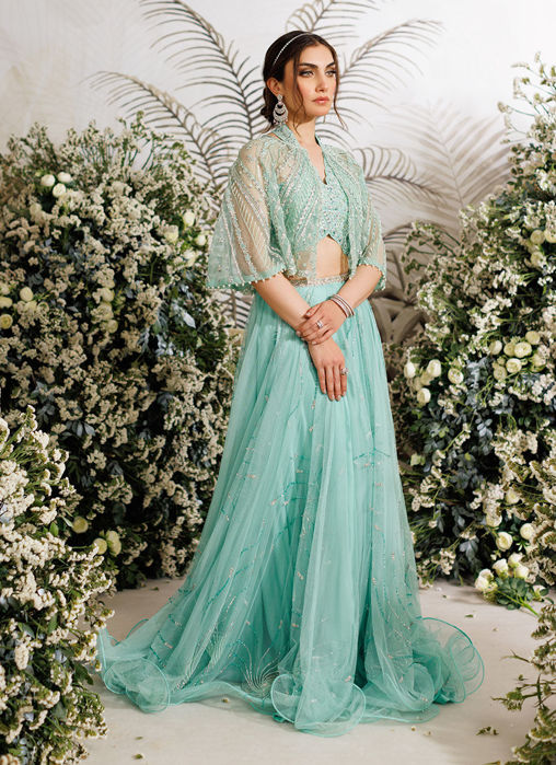 Picture of Opal Organza Cape