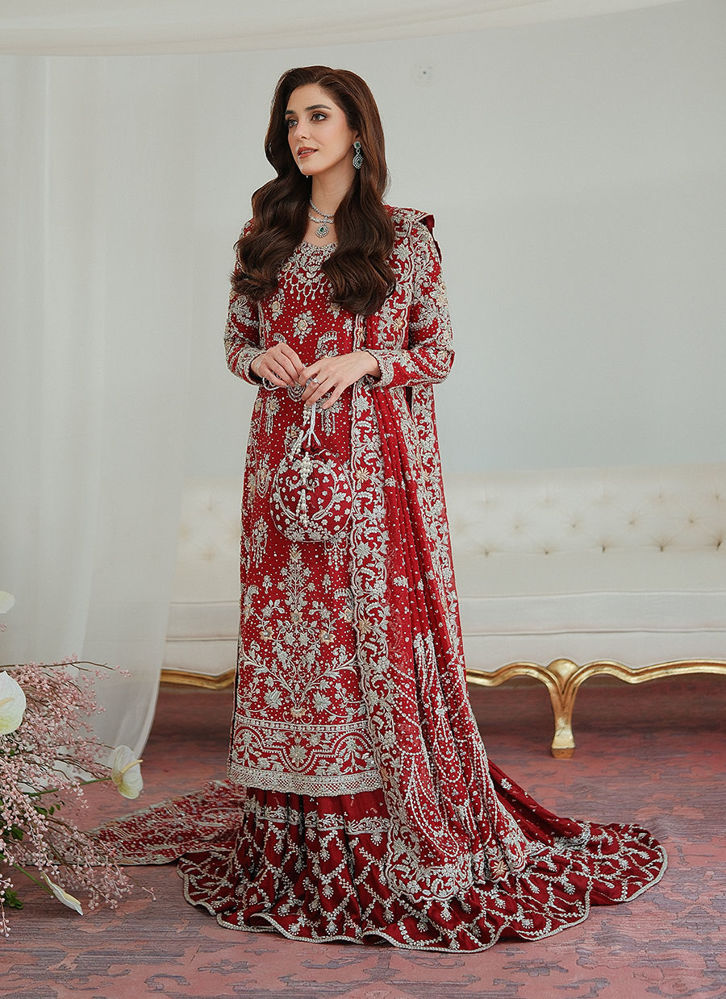 Picture of Azrina Scarlett farshi lehnga