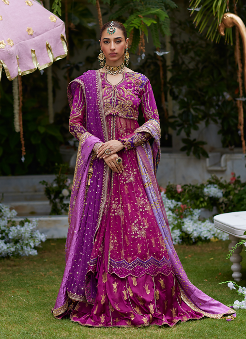 Picture of Raya Magenta Front Open Kalidaar