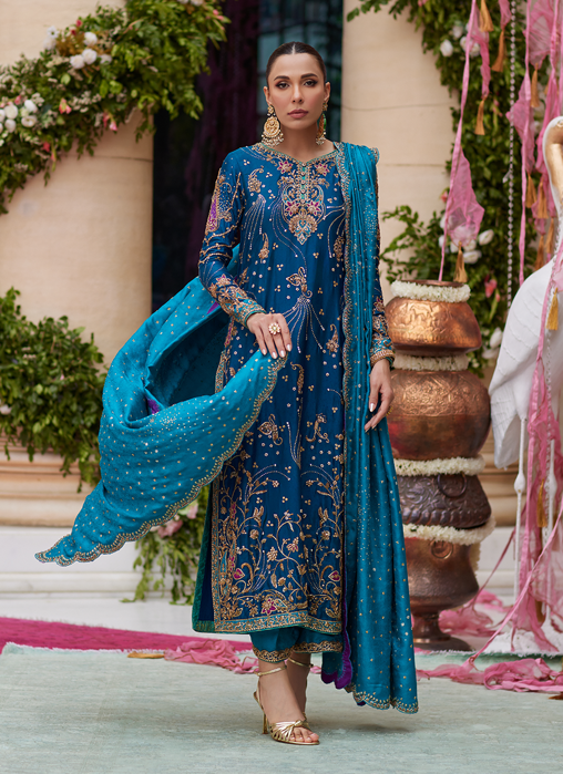 Picture of Nihal Teal Kurta