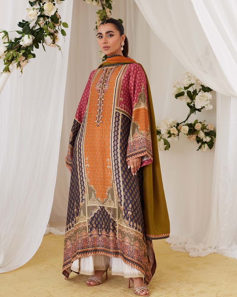 Picture of Oceea Printed Shirt And Dupatta