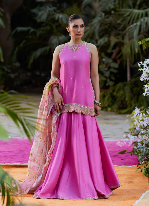 Picture of Nihal Rani Pink Shirt and Dupatta