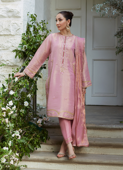 Picture of Cisel Pink Shirt and Dupatta