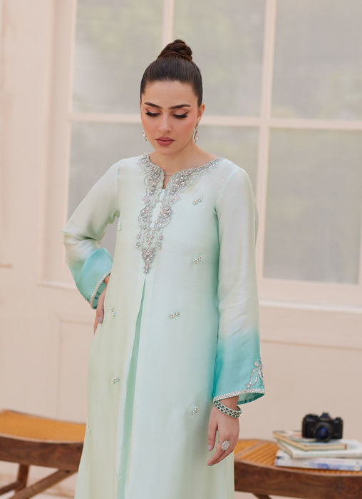 Palmira Aqua Ombre Shirt