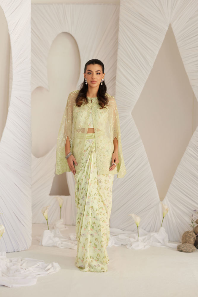 Picture of Alizee Pre-draped Skirt and Cape