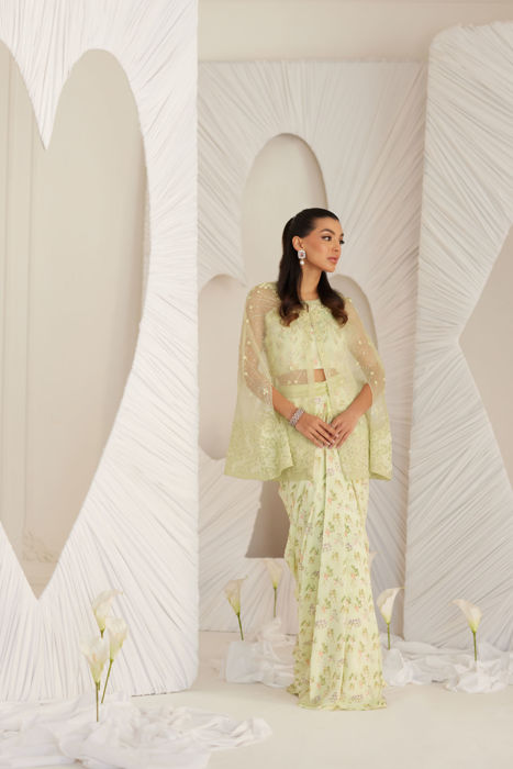 Alizee Pre-draped Skirt and Cape