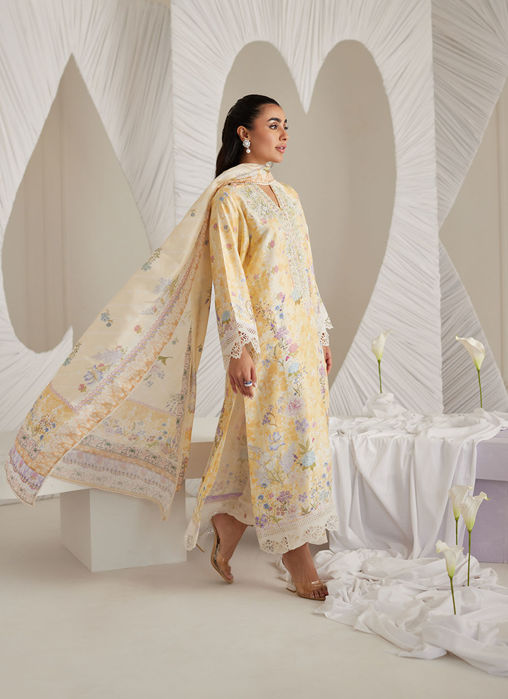 Gemma Lemon Shirt and Dupatta