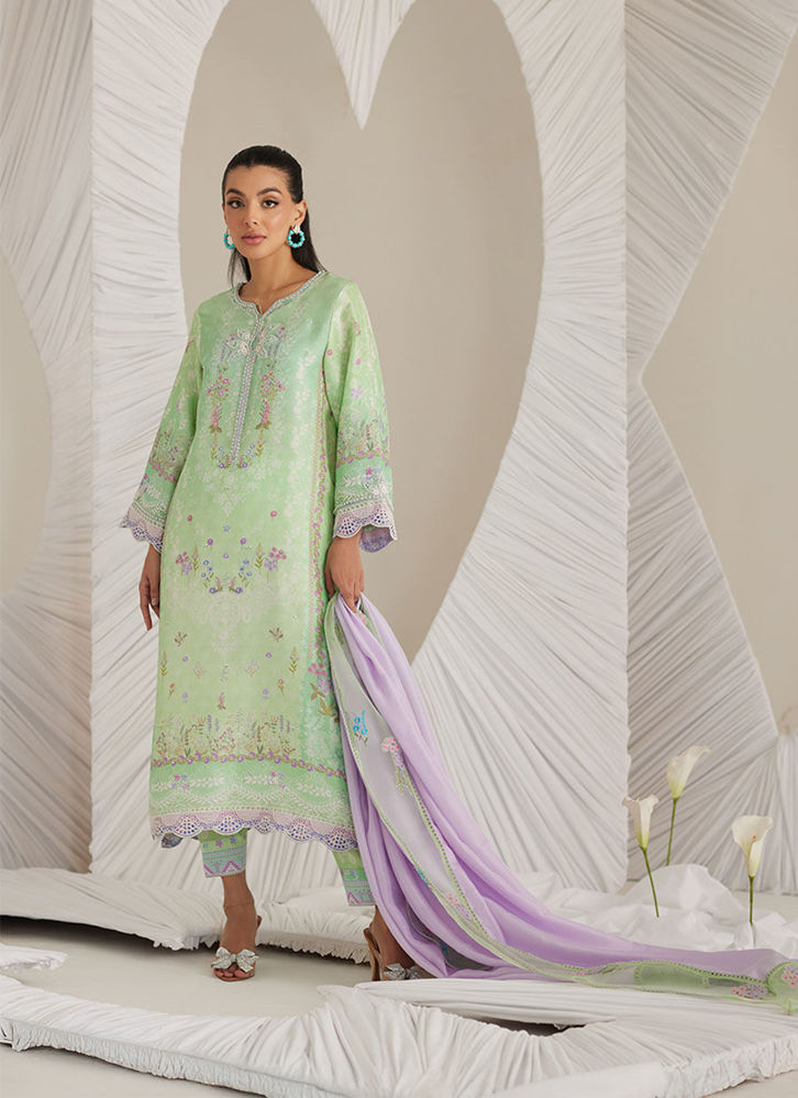 Picture of Felice Aqua Shirt and Dupatta