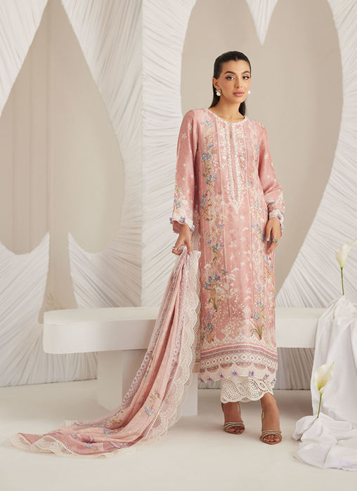 Picture of Elara Blush Shirt and Dupatta
