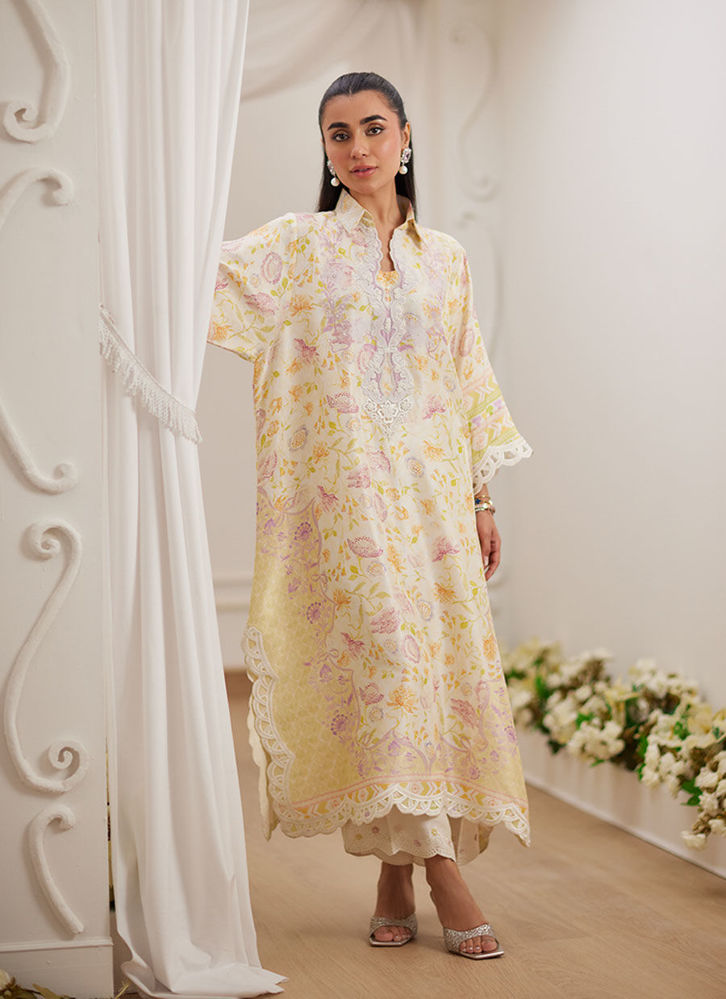 Picture of Emelia Ivory Shirt Dress