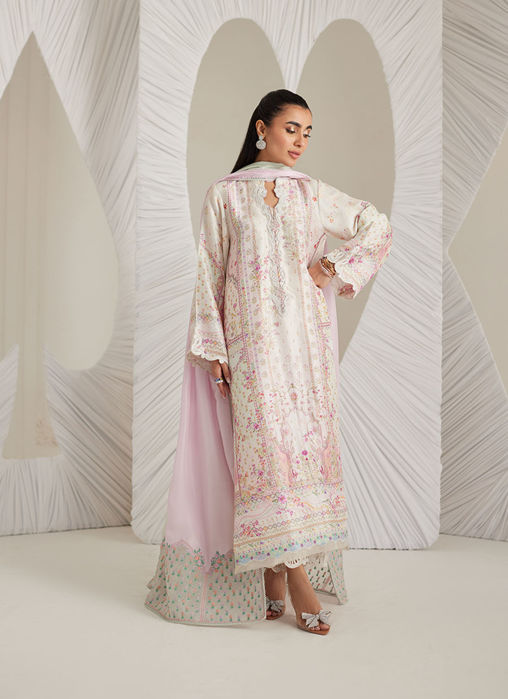 Brea Ivory Shirt and Dupatta