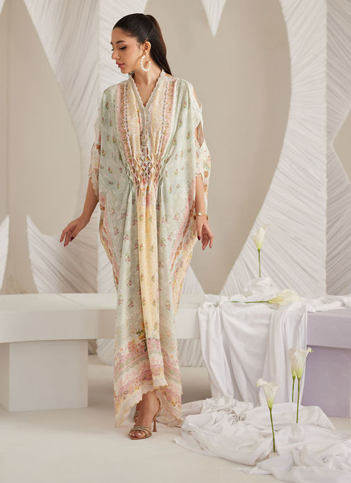 Picture of Allegra Mint Kaftan