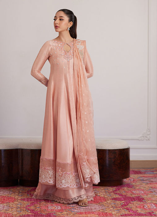 Picture of Finn Peach Kalidaar And Dupatta