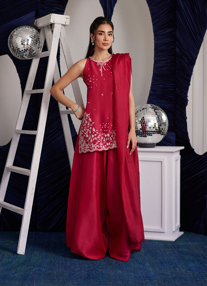 Picture of Izzy Hot Pink Shirt And Dupatta