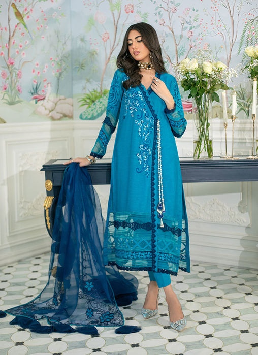 Enala - Angharka, Pants And Dupatta