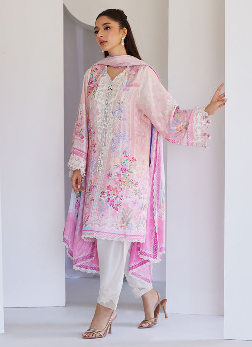 Picture of Oddie Pink Shirt and Dupatta