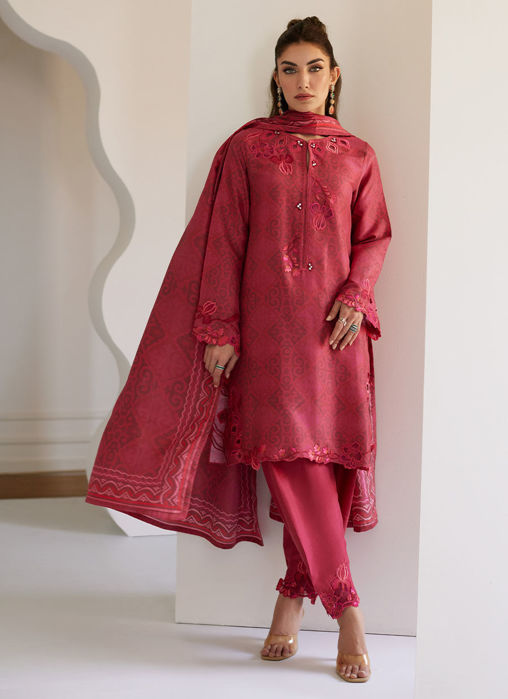 Picture of Solara Scarlett Shirt and Dupatta