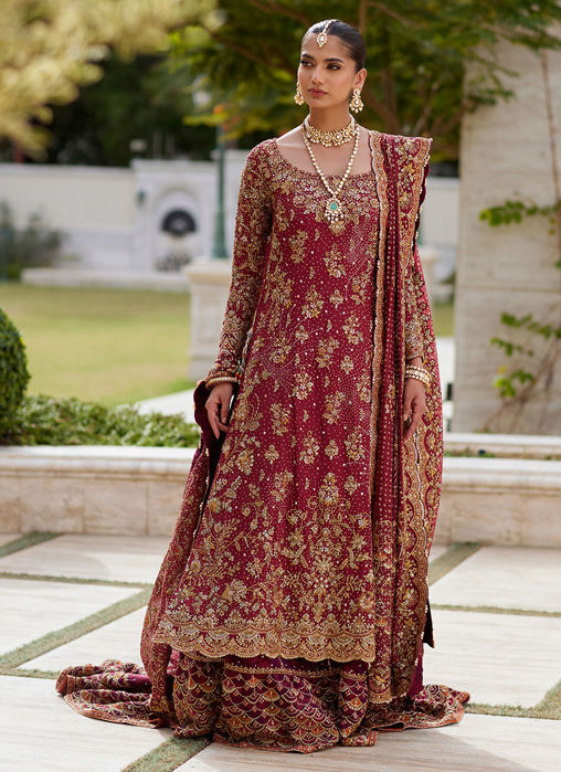 Picture of Shahbanu Crimson Bridal