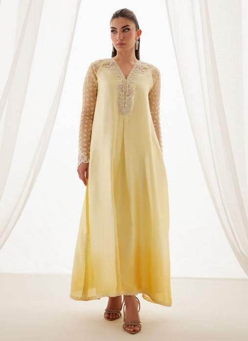 Picture of Inez Lemon Ombre Shirt