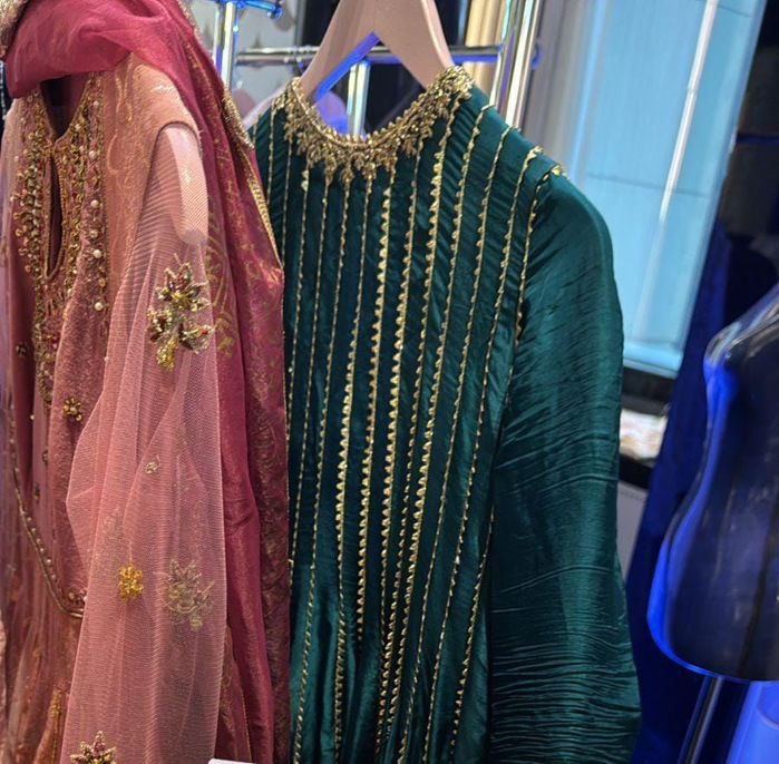 Picture of Teal Blue Pishwas