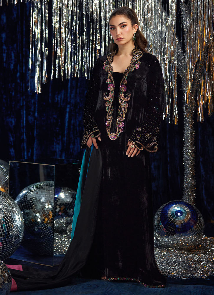 Picture of Nori Black Kaftan