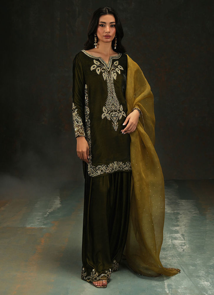 Picture of Zeenat Shirt, Pants And Dupatta