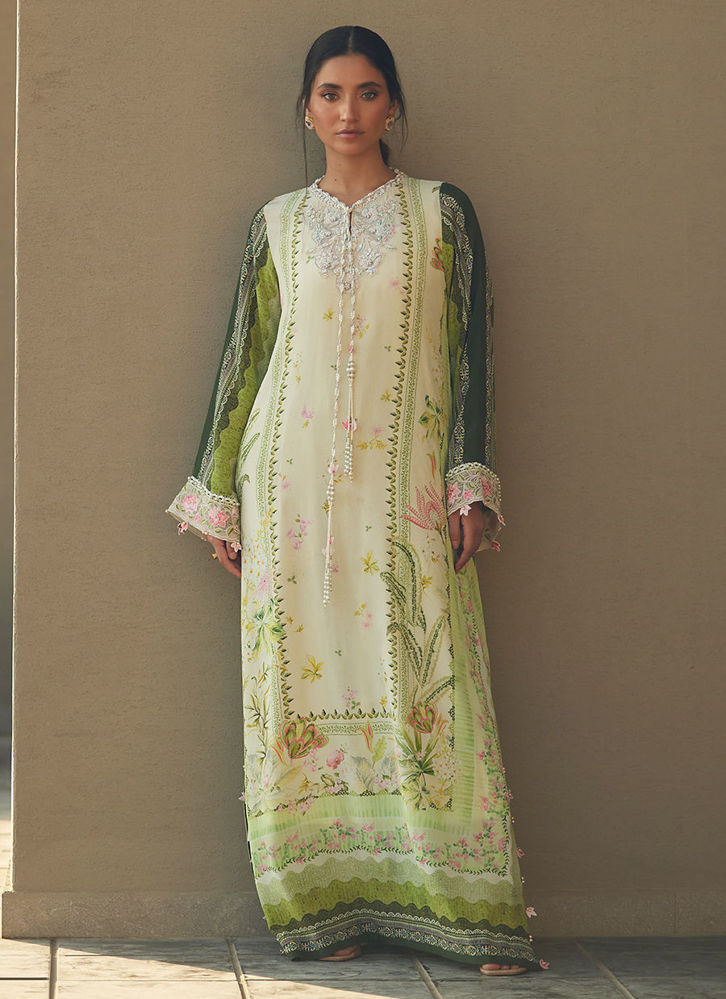 Picture of Selah Kiwi Crepe Kaftan