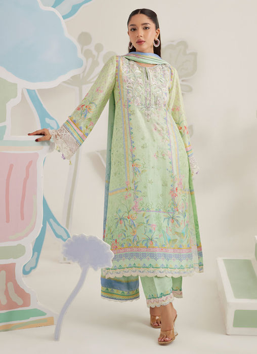 Elowen Shirt And Dupatta