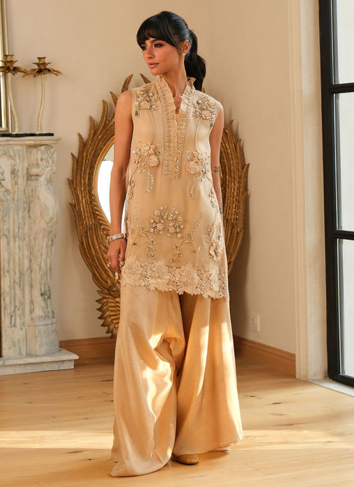 Gold Leaf Shirt and Pants