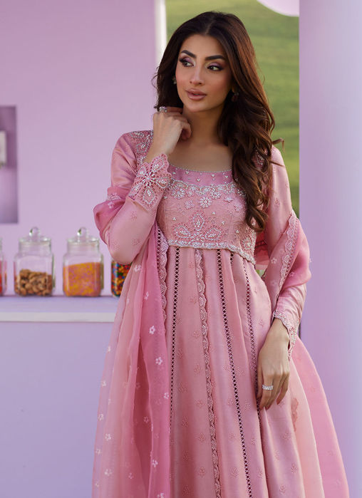 Elara Rose Kalidaar With Dupatta